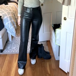 Zara size Small leather pants
